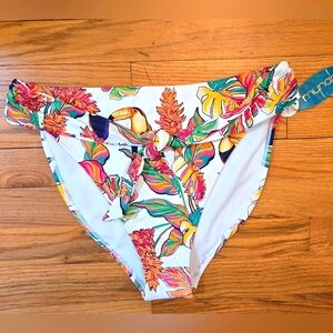 Mynah Tropical Floral Bikini Bottom